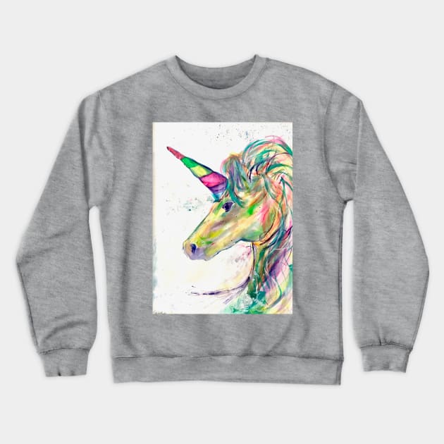 Unicorn Crewneck Sweatshirt by Mr_Bentley